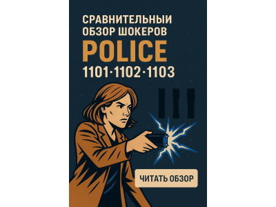 Сравнительный обзор электрошокеров Police 1101, 1102 и 1103