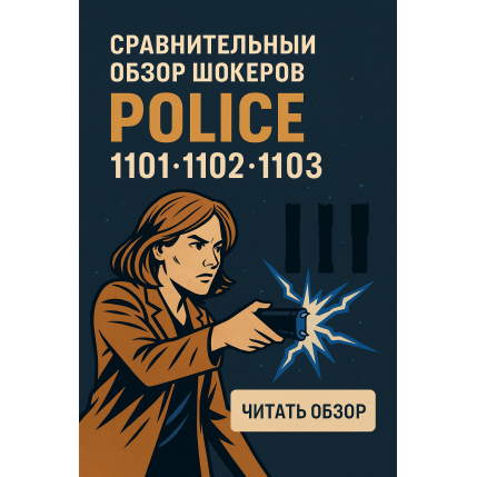 Сравнительный обзор электрошокеров Police 1101, 1102 и 1103