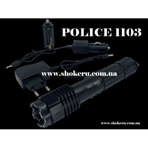 Электрошокер Police BL 1103 фонарик - мощная новинка 2023 года