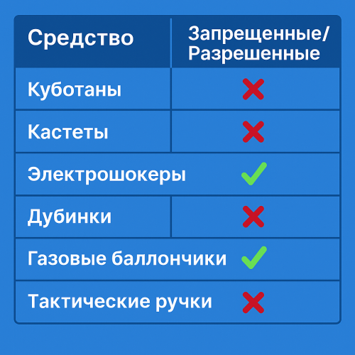 ➤ ТОП 6 популярних засобів самооборони в Україні 2025