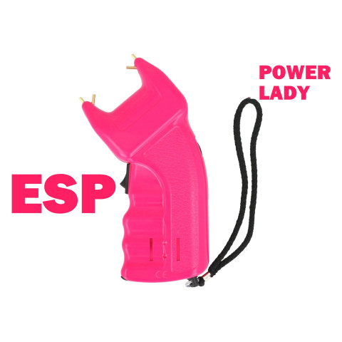 Электрошокер парализатор ESP Power 200 Lady (розовый, оригинал, Чехия)
