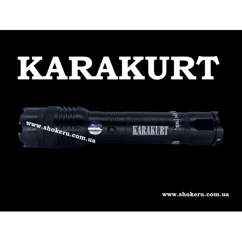 Фонарь электрошокер Каракурт (Karakurt) Pro Корея оригинал 2023 - самый убойный шокер!