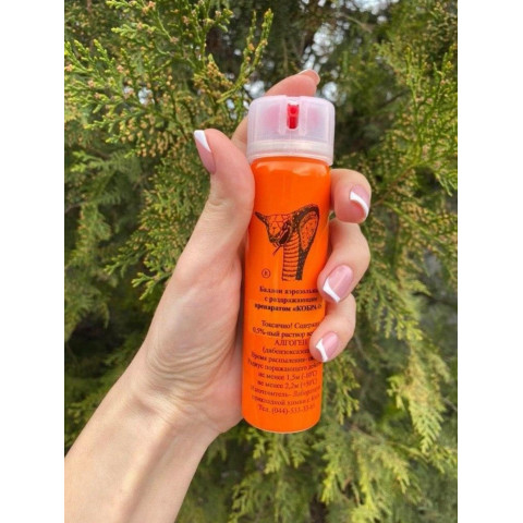 Газовый баллончик Кобра 1-CS МВД Полицейский