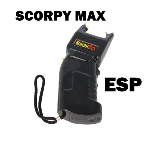 Электрошокер ESP Scorpy Max - парализатор 2-в-1 с перцовым