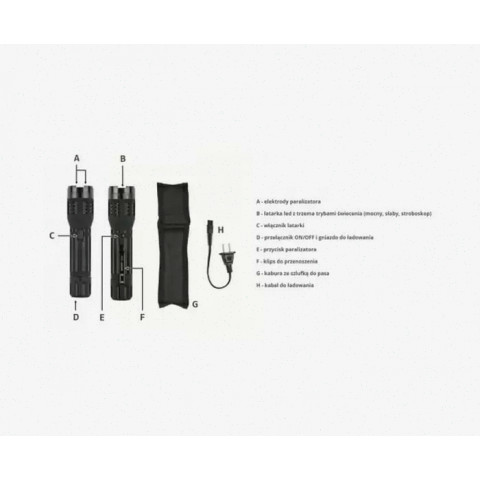 Електрошокер Sabre GS 2000SF оригінал