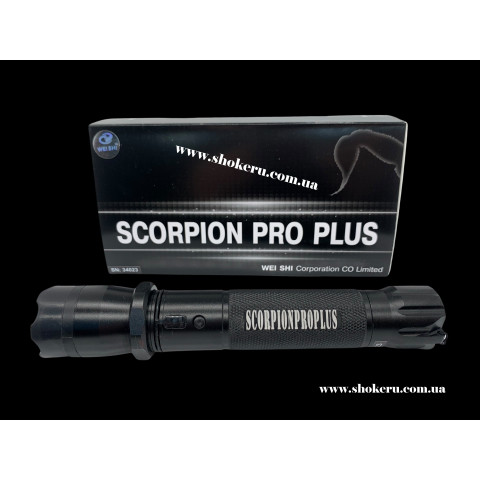 Електрошокер (Скорпион) Scorpion Pro Plus - Купити шокер Скорпіон оригіна ≡ SHOKERU