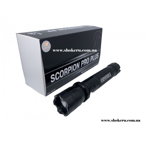 Электрошокер  фонарь (Скорпион про плюс) Scorpion Pro Plus Корея 2023