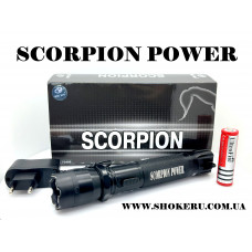 ➤ Корейский Электрошокер Scorpion Power оригинал 2026 года