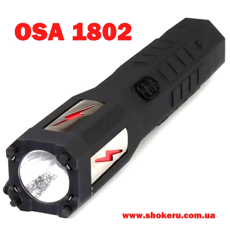 Купить электрошокер ОСА 1802 Корея Самый мощный фонарик шокер электрошокер ОСА 1802