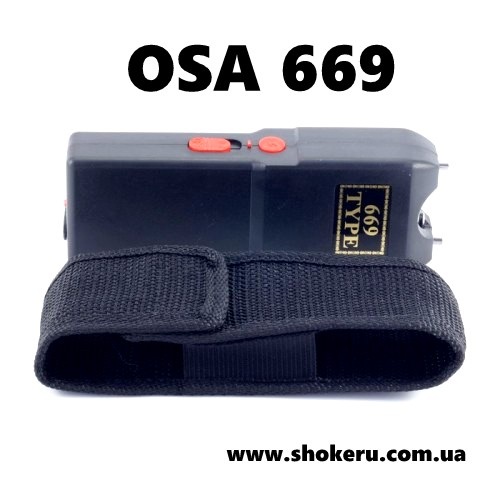 Самий потужний електрошокер ОСА 669