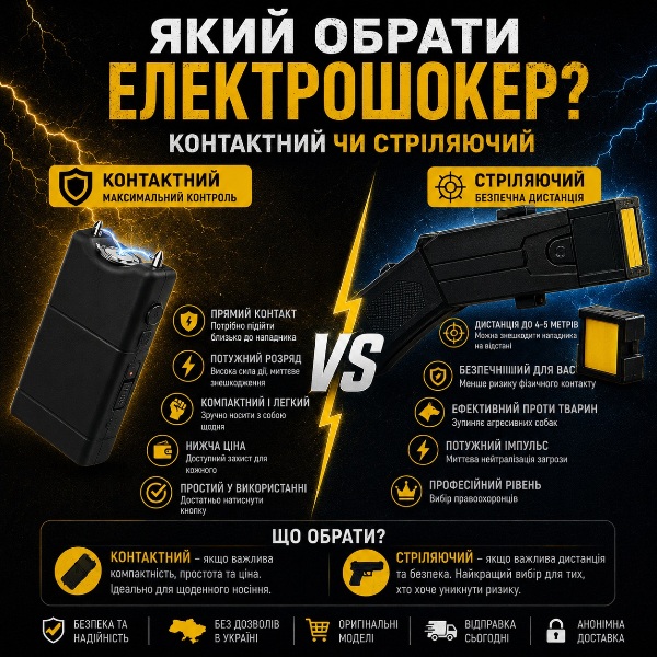 Как выбрать элеткрошокер?